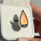 Golden Flash Labradorite Ring - Size N 1/2 / O