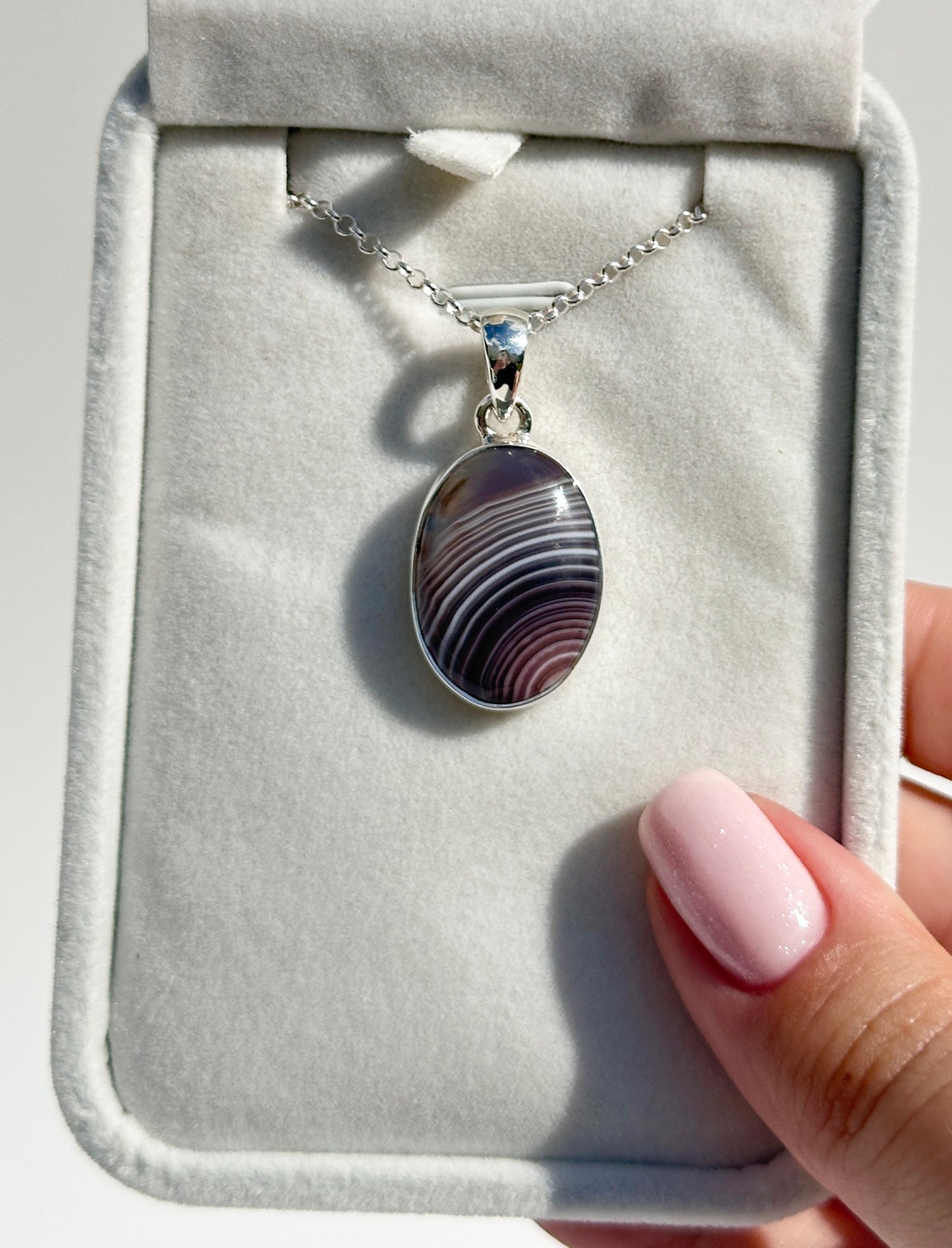 Botswana Agate Pendant