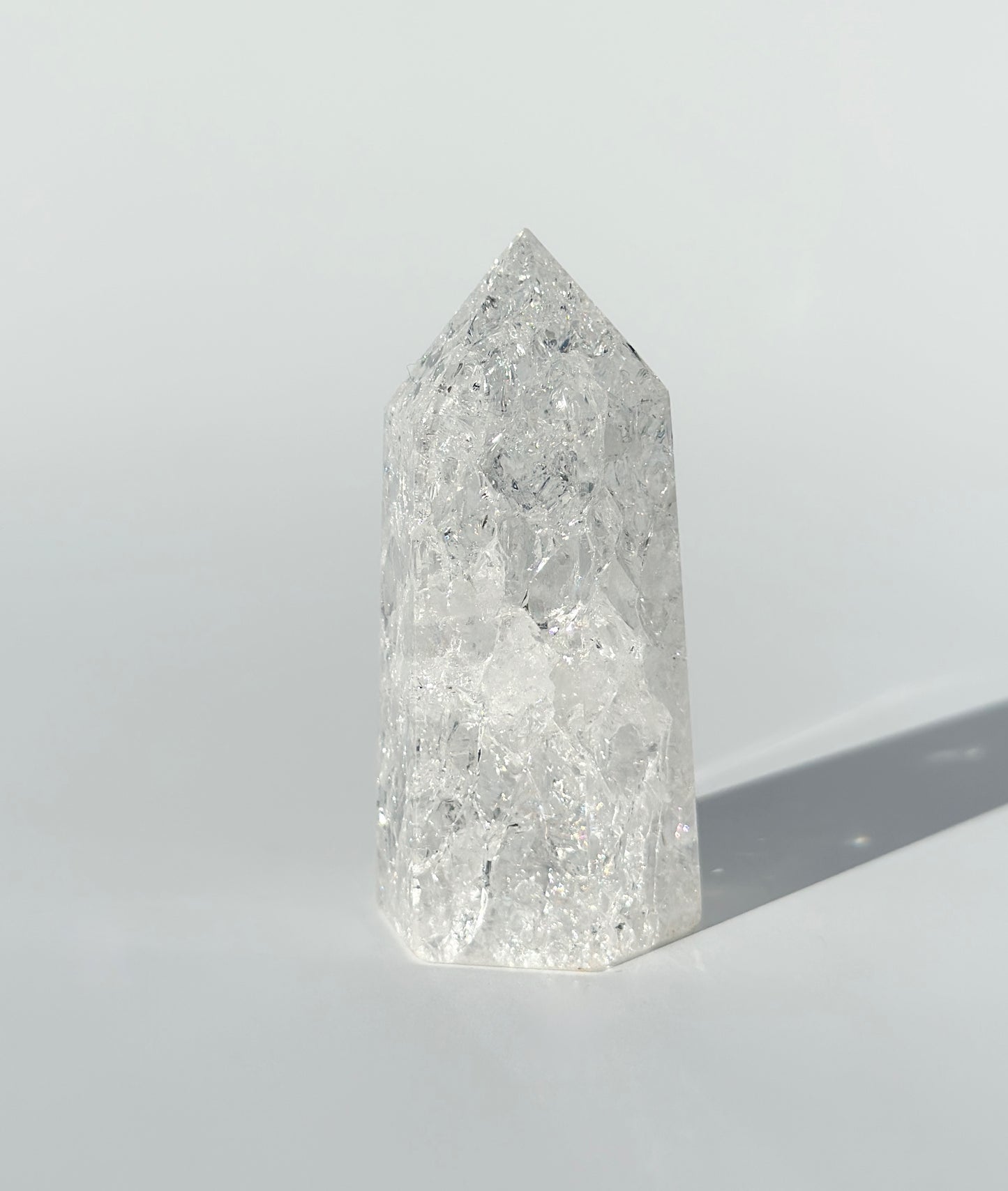 Crackle Quartz Point