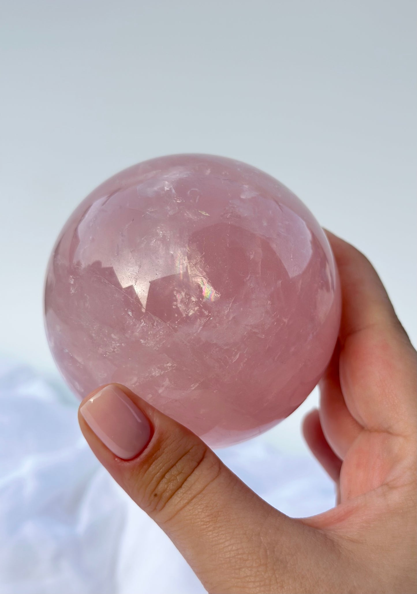 Rose Quartz Sphere