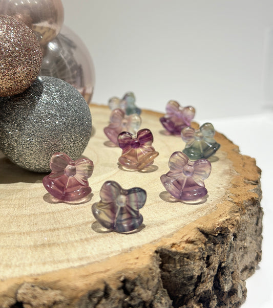 Mini Fluorite Jingle Bells