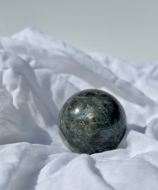 Purple Labradorite Sphere