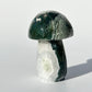 Moss Agate Mushroom