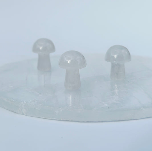 Clear Quartz Mini Mushroom