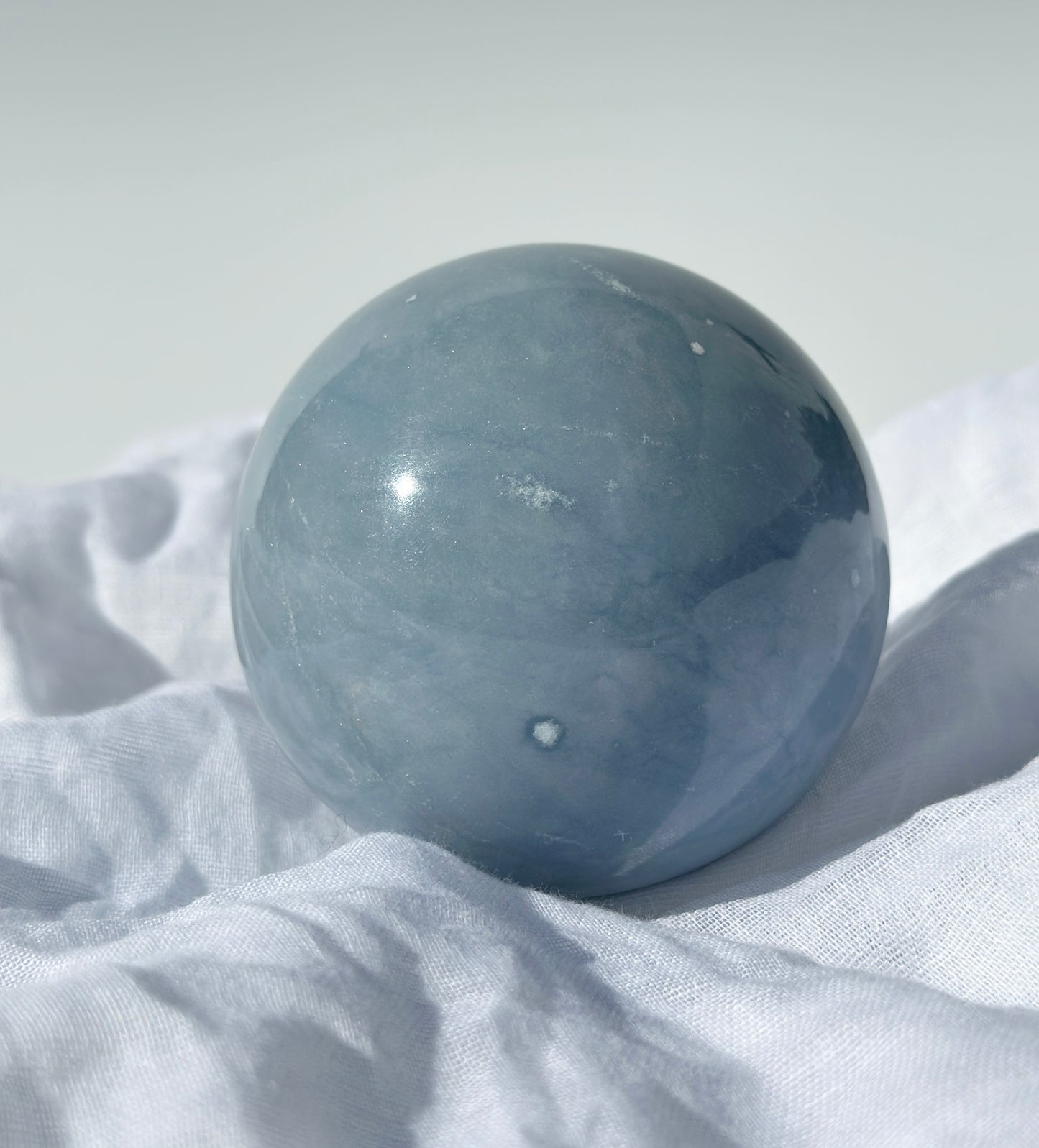 XL Angelite Sphere