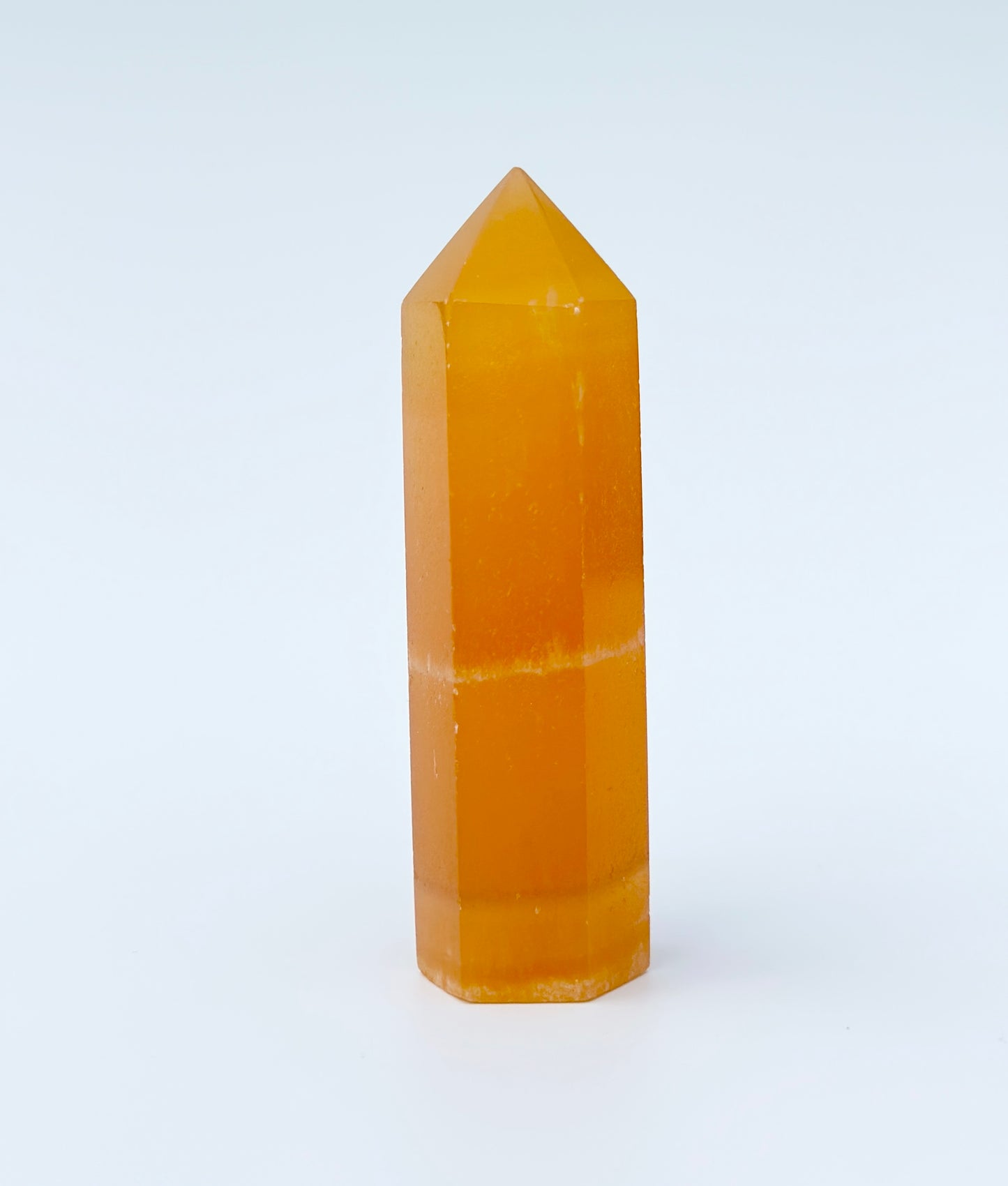 Orange Calcite Point