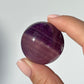 Magenta Fluorite Sphere