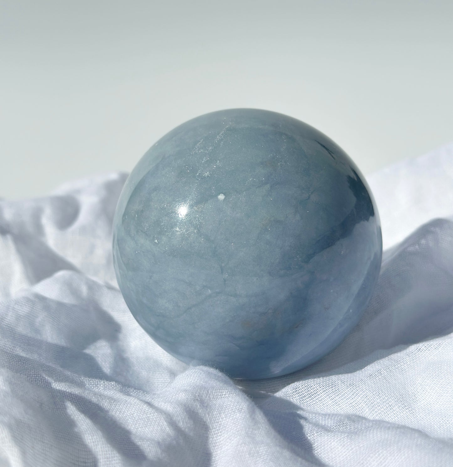 XL Angelite Sphere