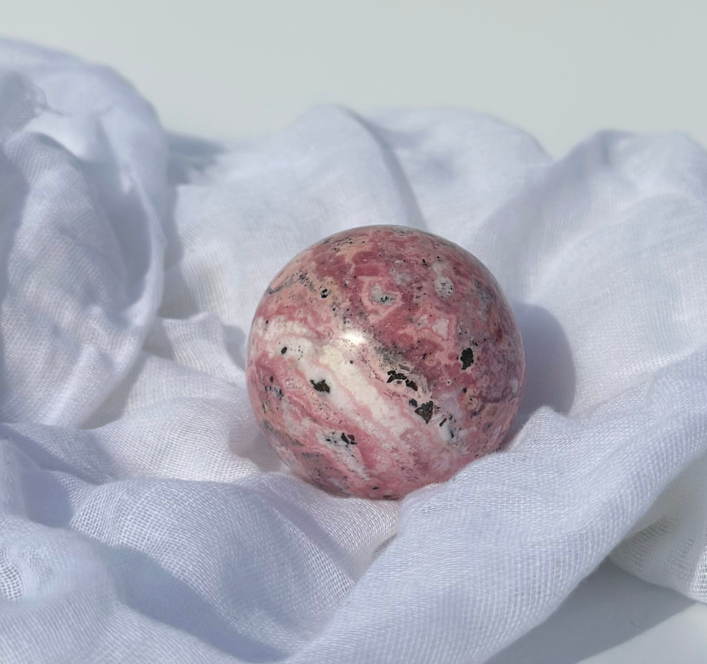 Peruvian Rhodonite Sphere