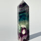 Rainbow Fluorite Point