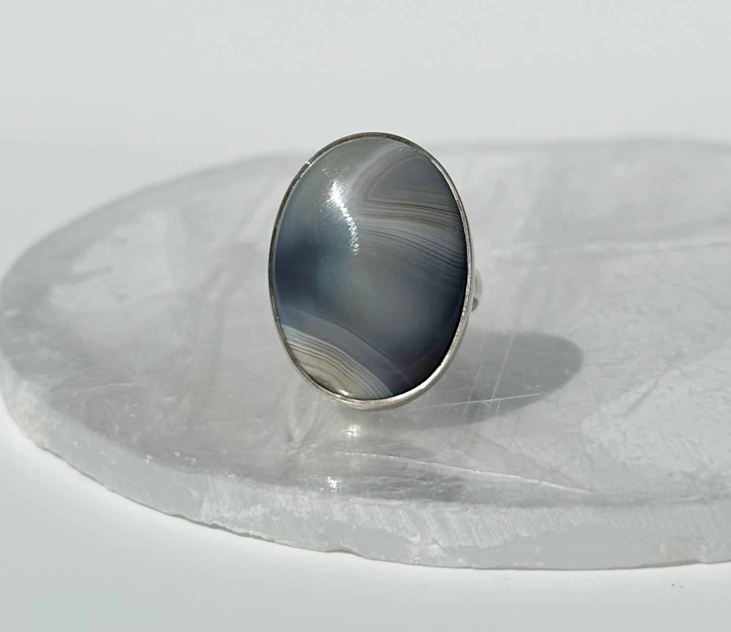 Botswana Agate Ring - Adjustable