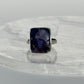 Bloodshot Iolite Ring - Adjustable