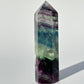 Rainbow Fluorite Point