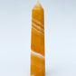 Orange Calcite Point