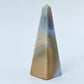 Golden Druzy Agate Obelisk