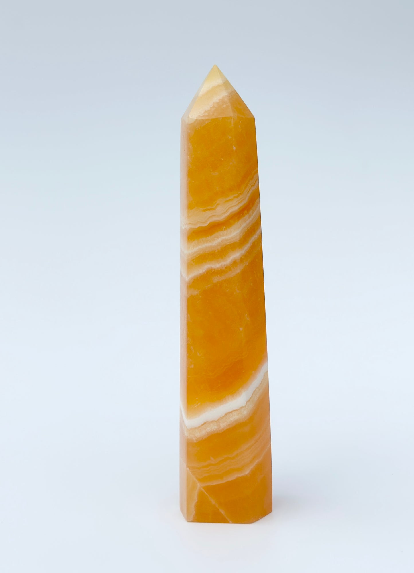 Orange Calcite Point