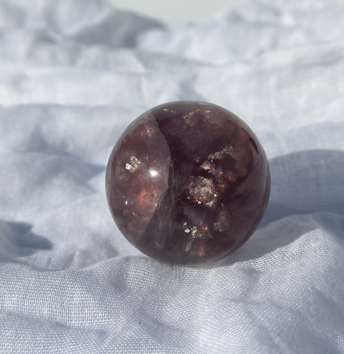 Mica Fluorite Sphere