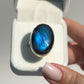 Blue Flash Labradorite Ring - Adjustable