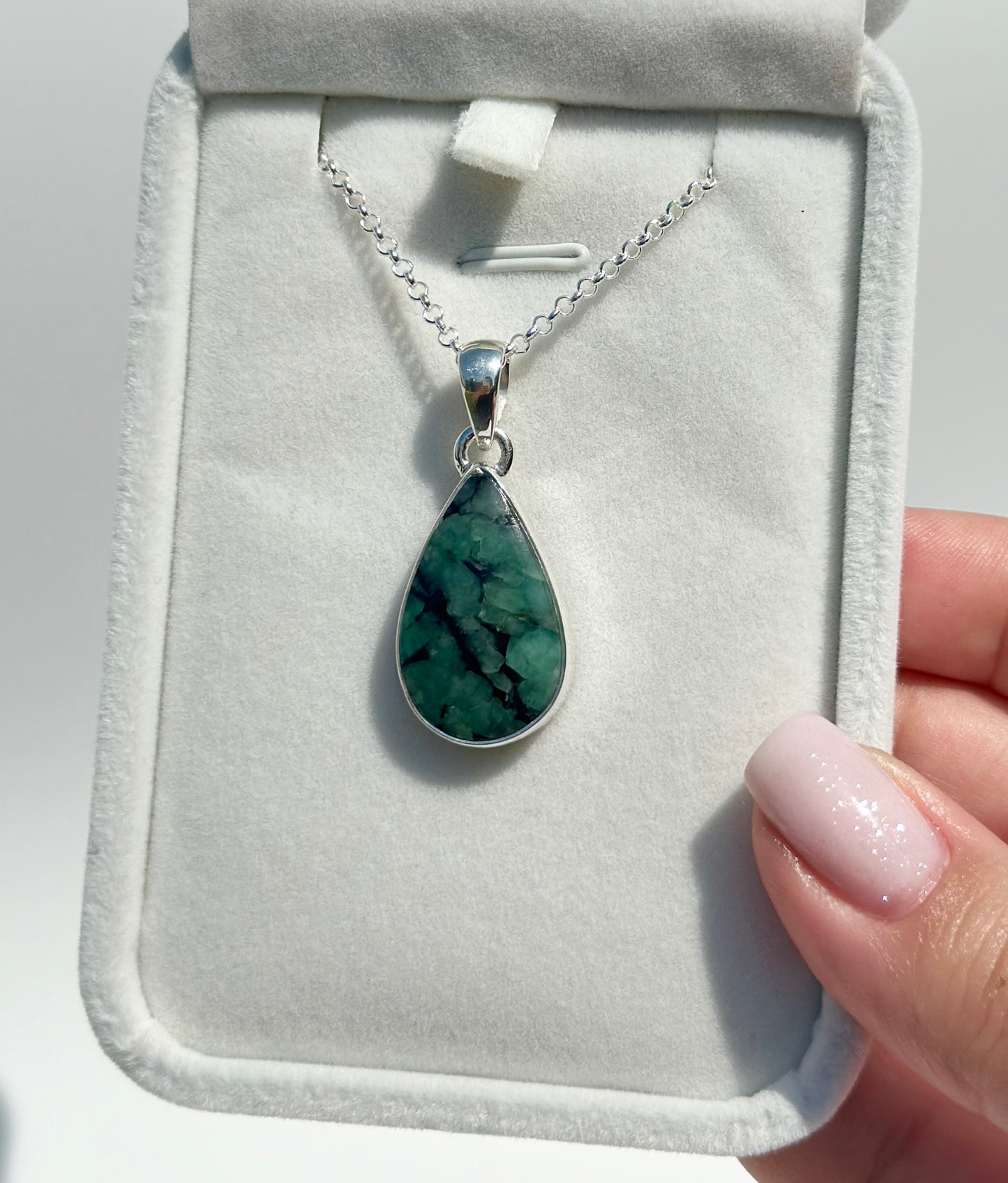 Brazilian Emerald Pendant