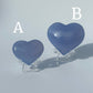 Blue Chalcedony Heart