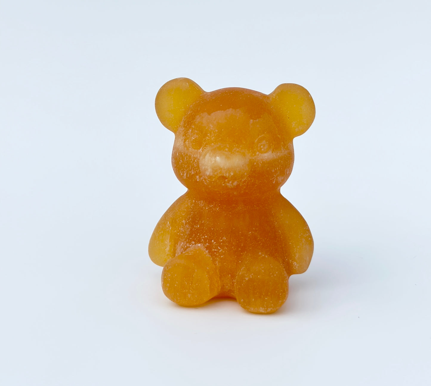 Orange Calcite Teddy Bear