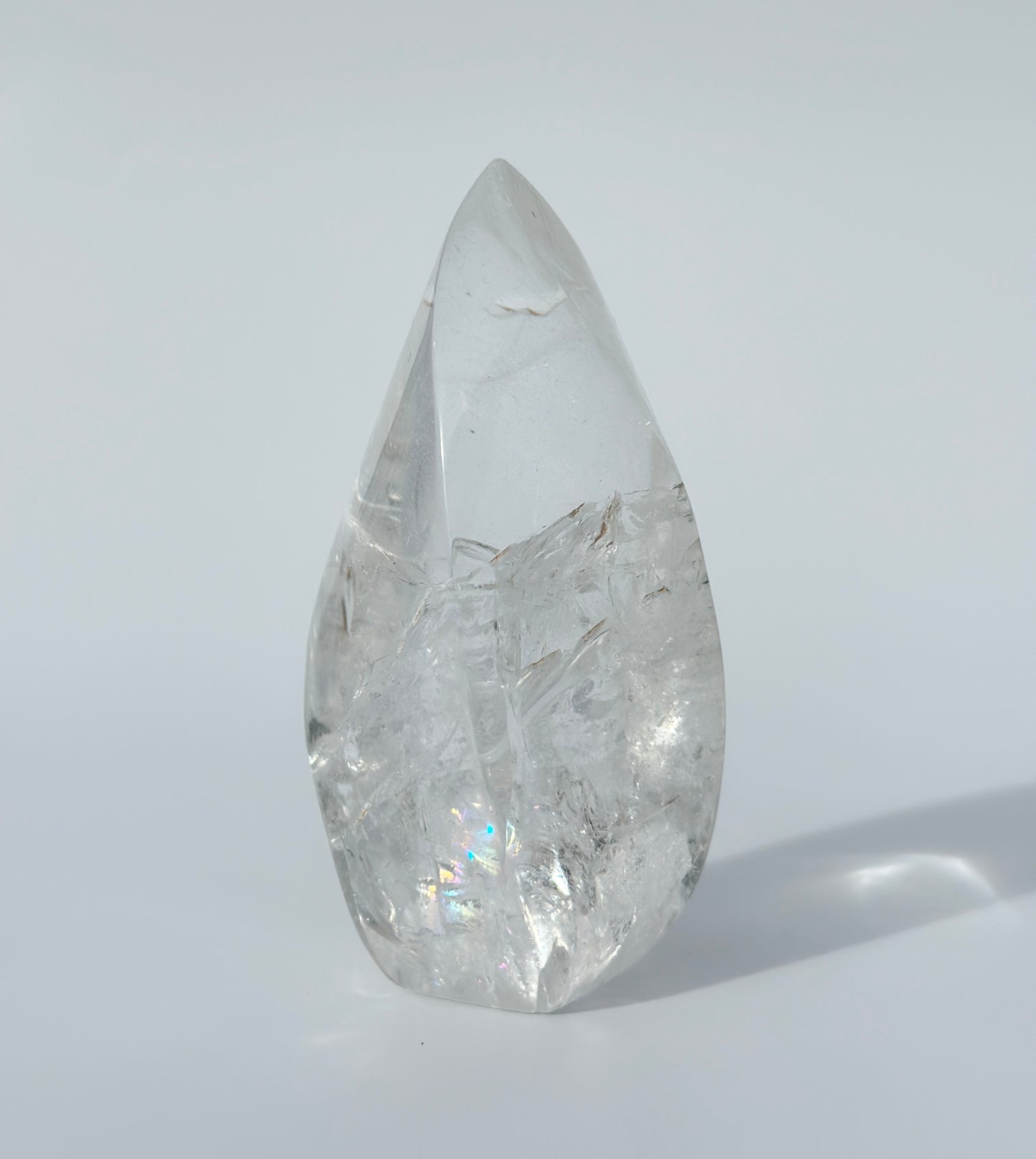 Clear Quartz Flame