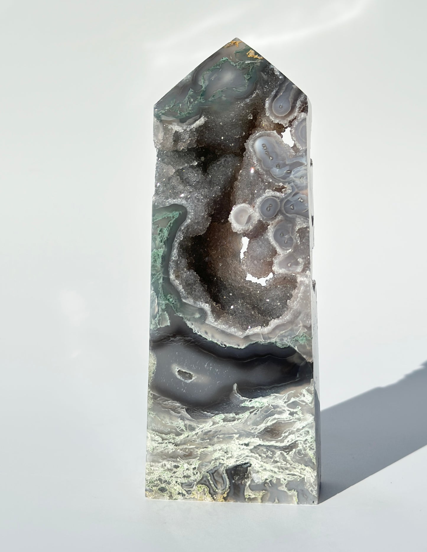 XL Moss Agate Point