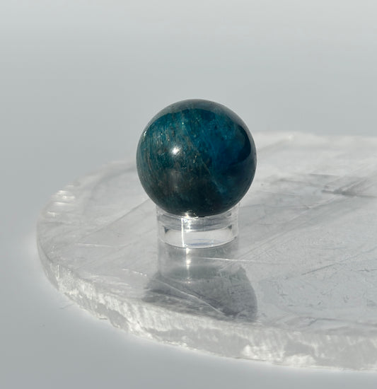 Blue Apatite Mini Sphere