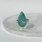 Chatoyant Hemimorphite Ring - Size Q