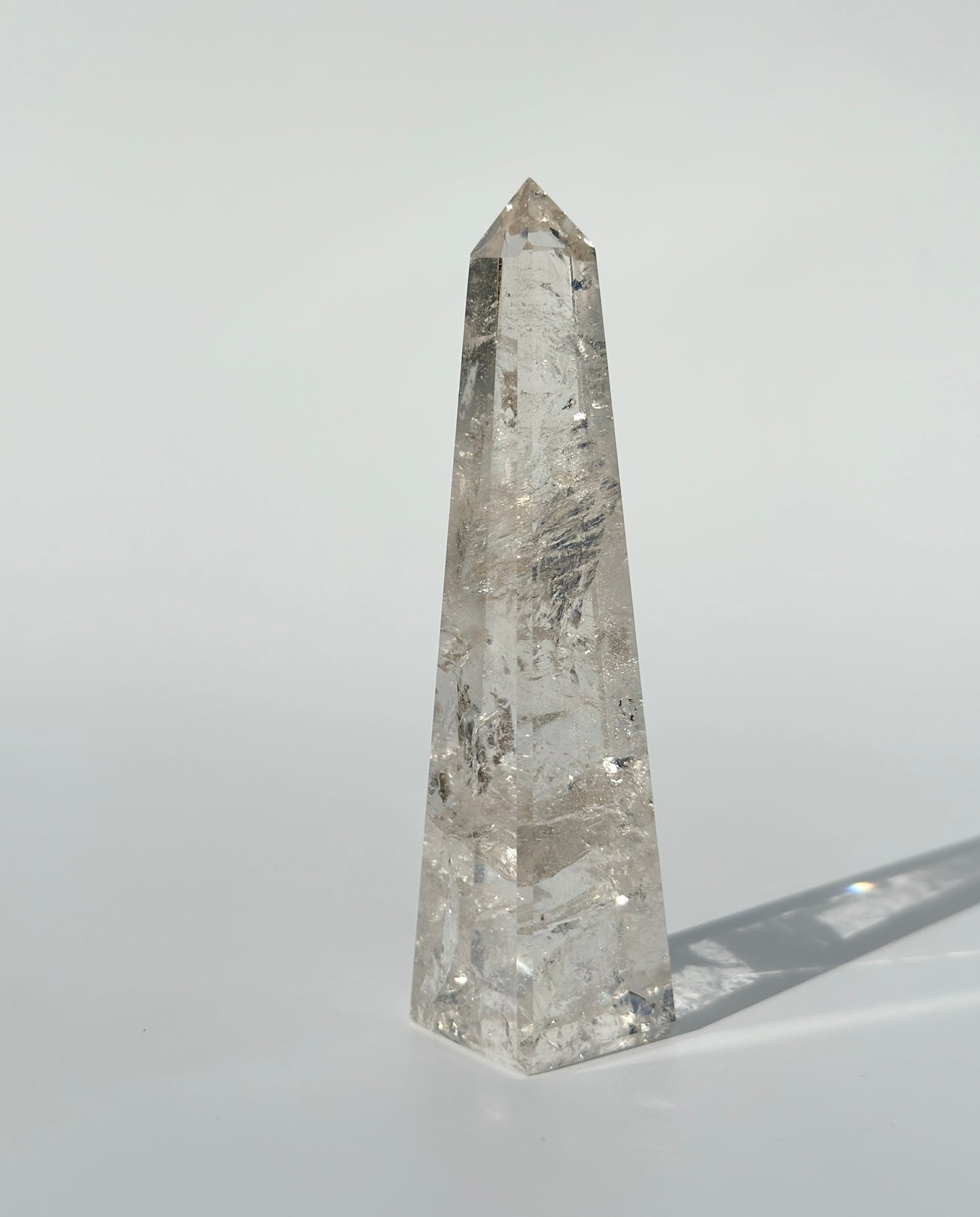 Clear Quartz Obelisk