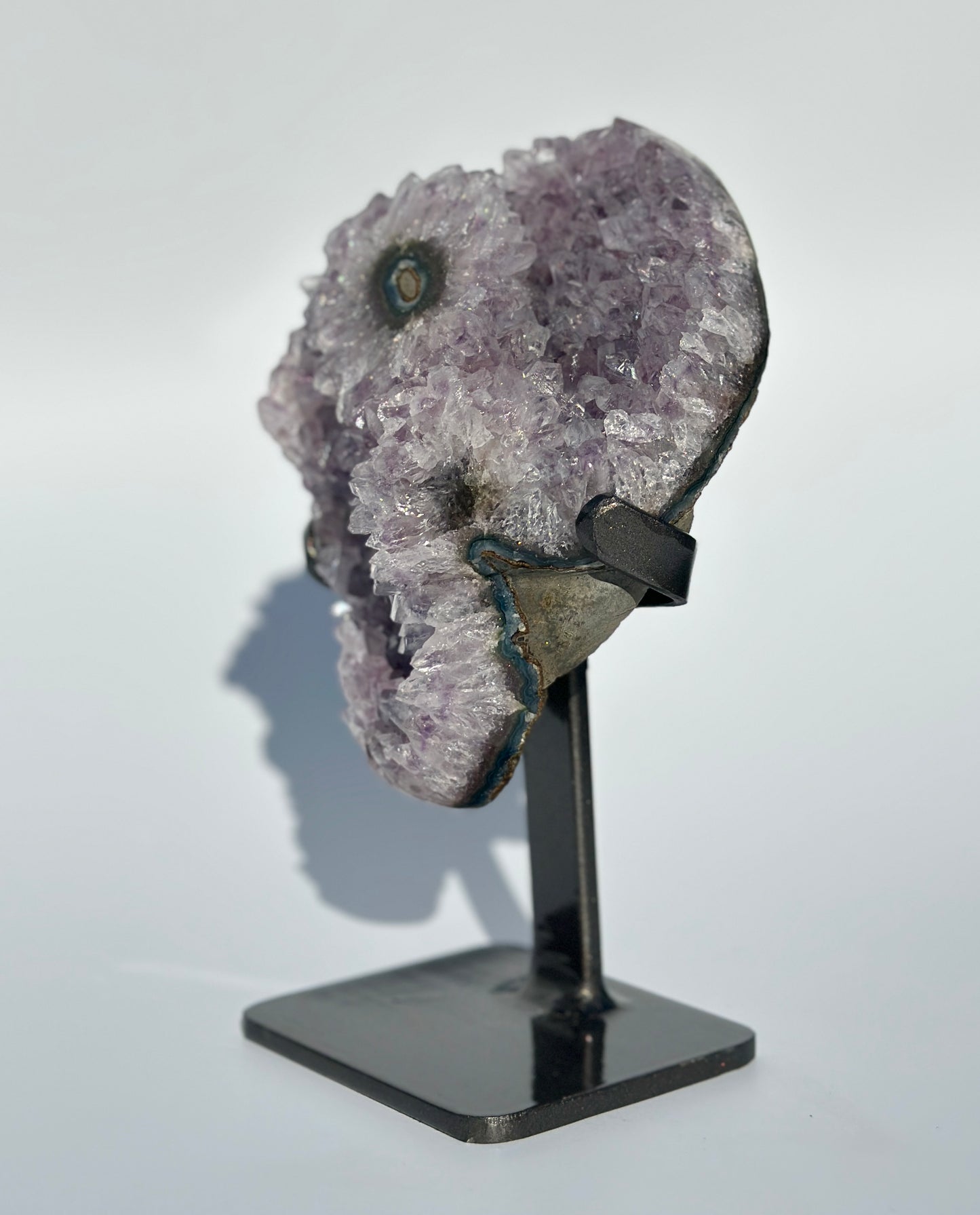 Amethyst Cluster with Stalactite