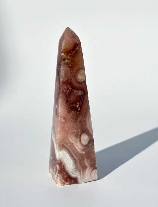 Pink Amethyst Obelisk