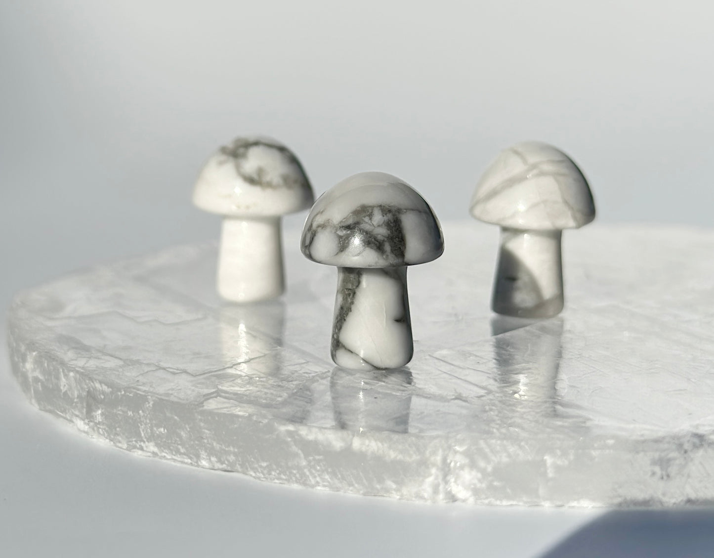 Howlite Mini Mushroom