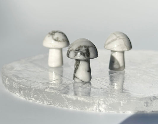 Howlite Mini Mushroom