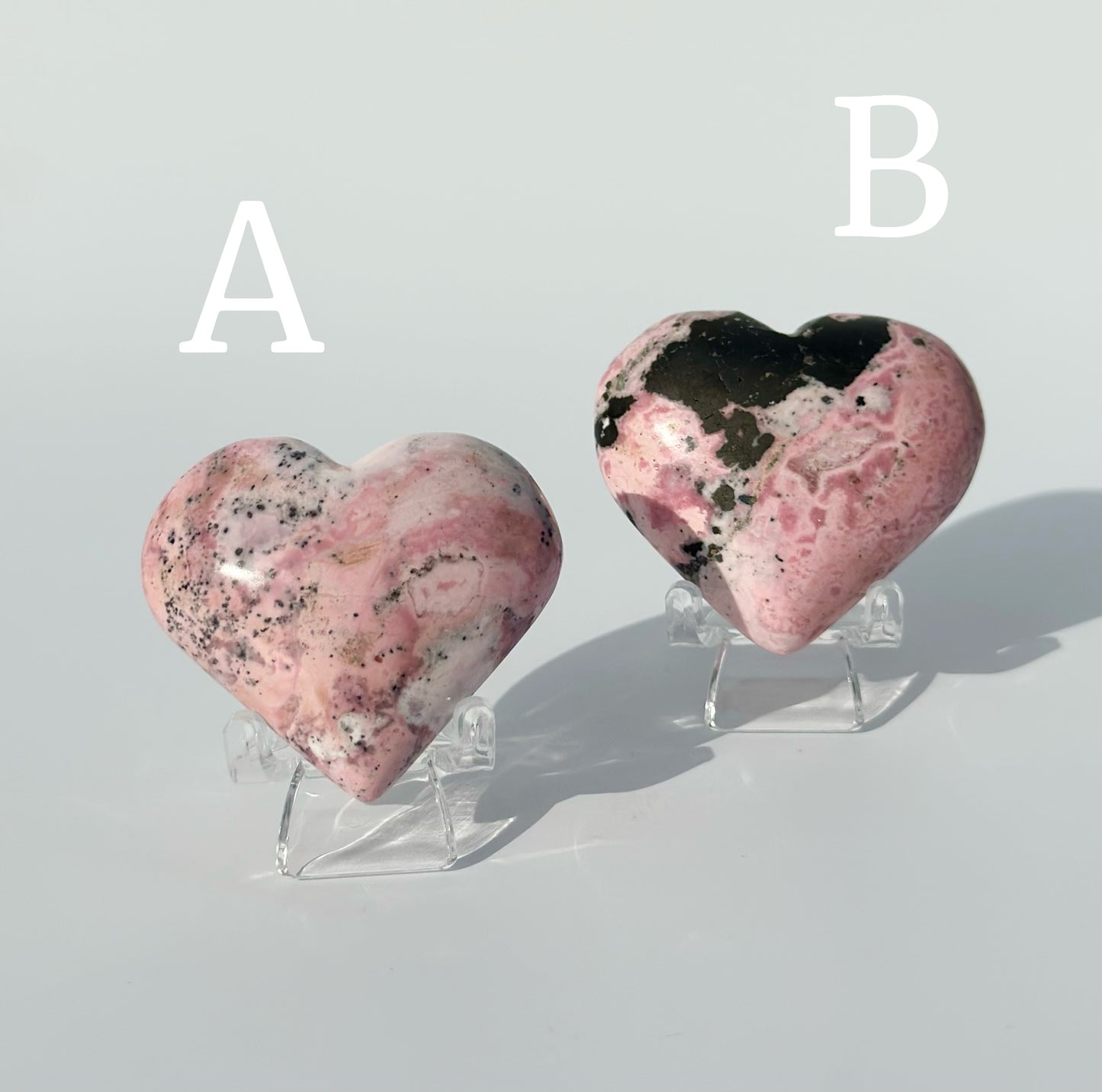 Peruvian Rhodonite Heart