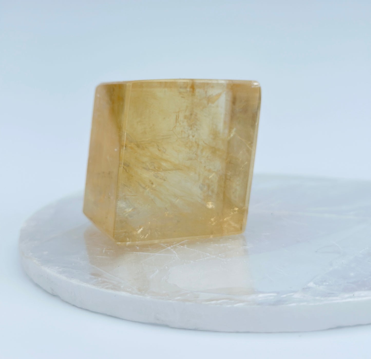 Honey Calcite Freeform