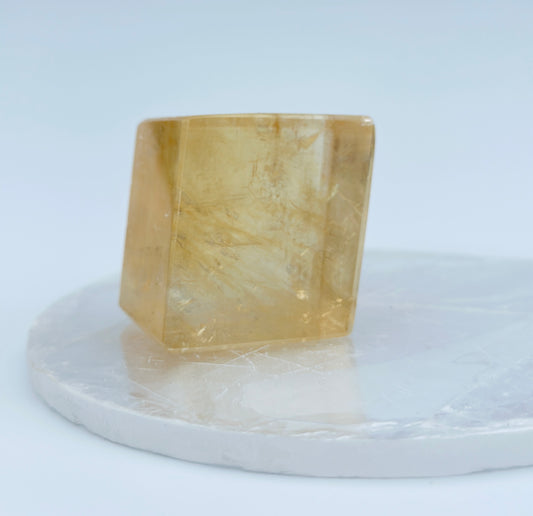 Honey Calcite Freeform