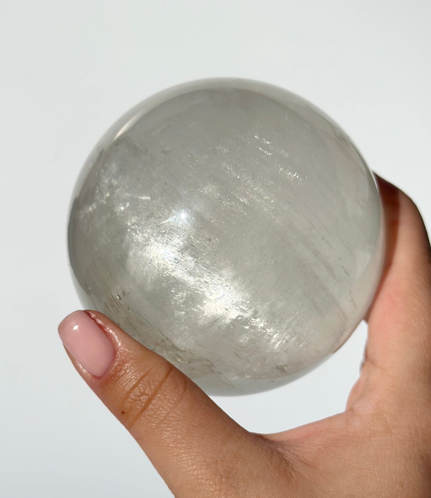 Light Honey Calcite Sphere