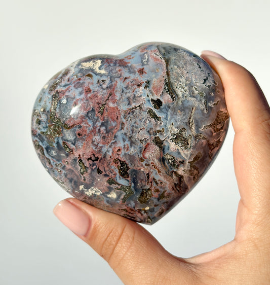 Cosmic Ocean Jasper Heart