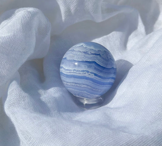 AA Grade Blue Lace Agate Sphere