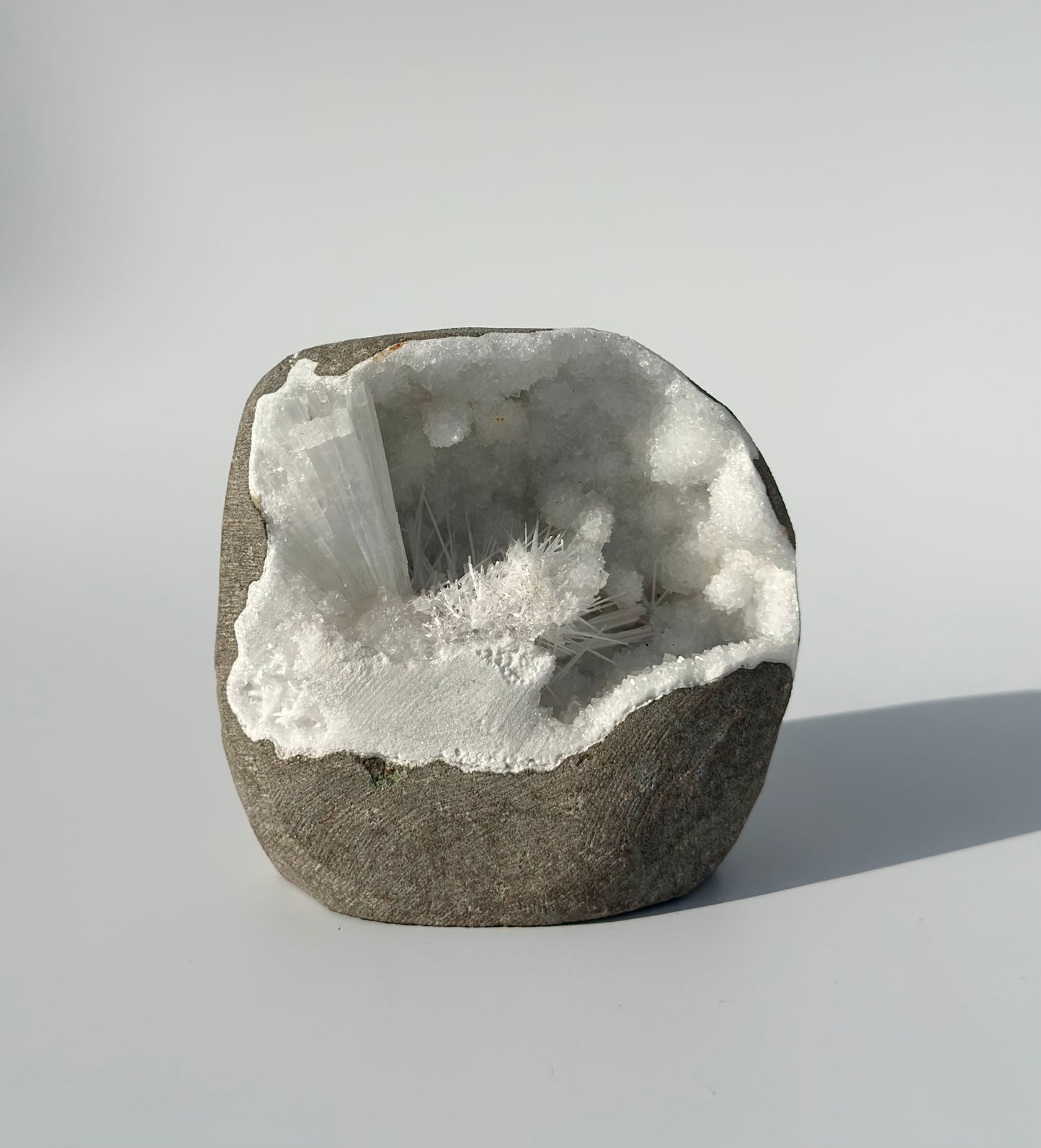 Scolecite Geode