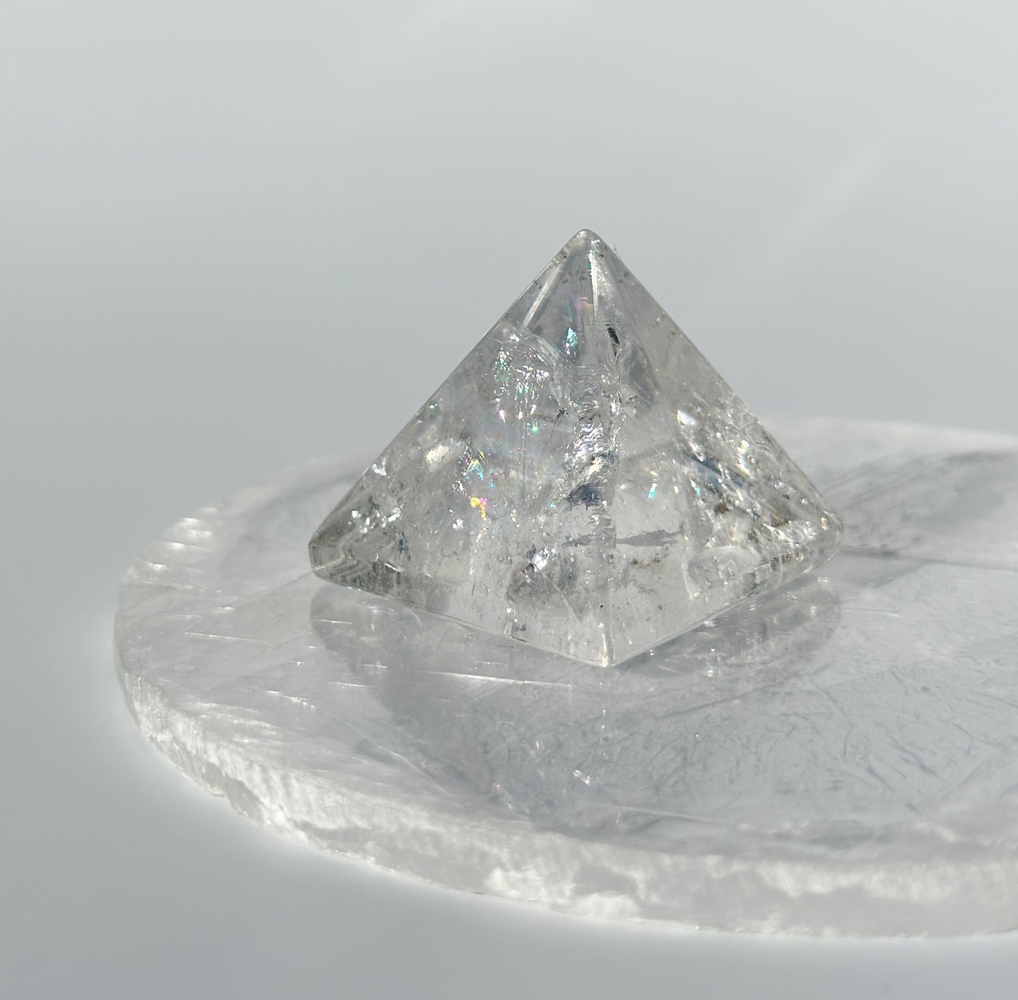 Clear Quartz Pyramid