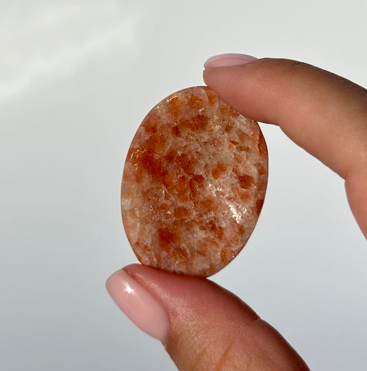 Sunstone Worry Stone