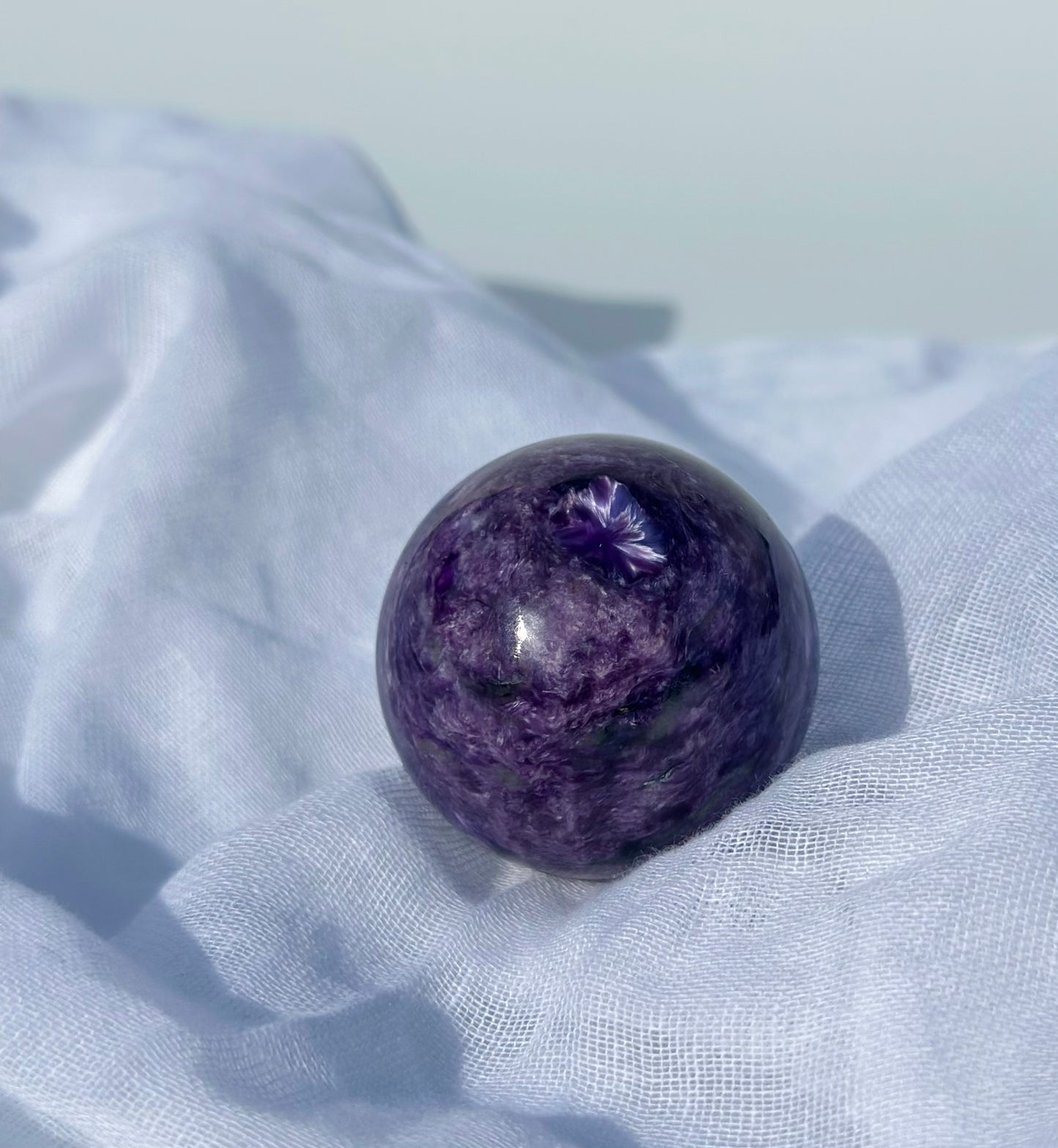 Charoite Sphere