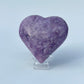 Lepidolite Heart