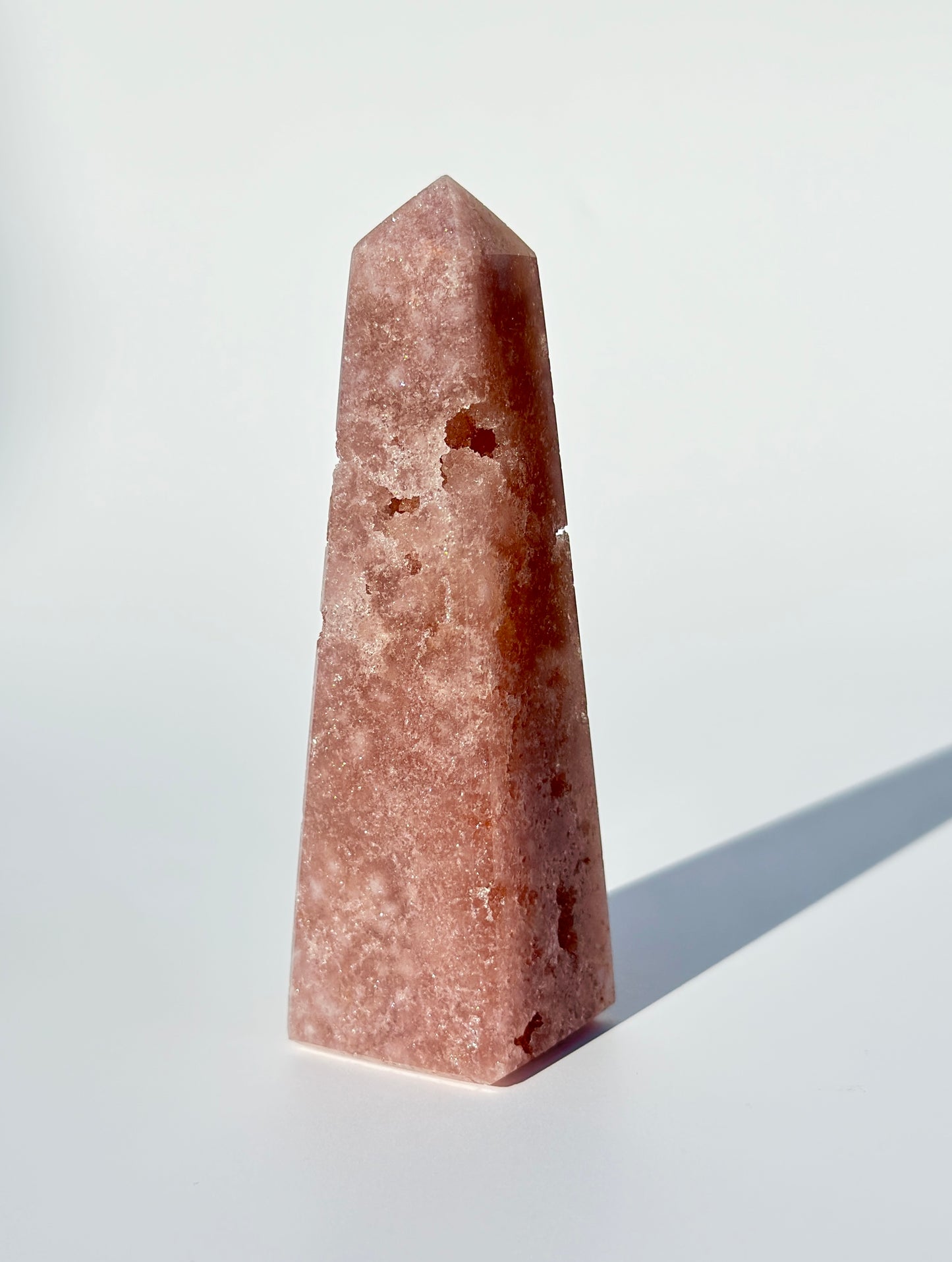 Pink Amethyst Obelisk