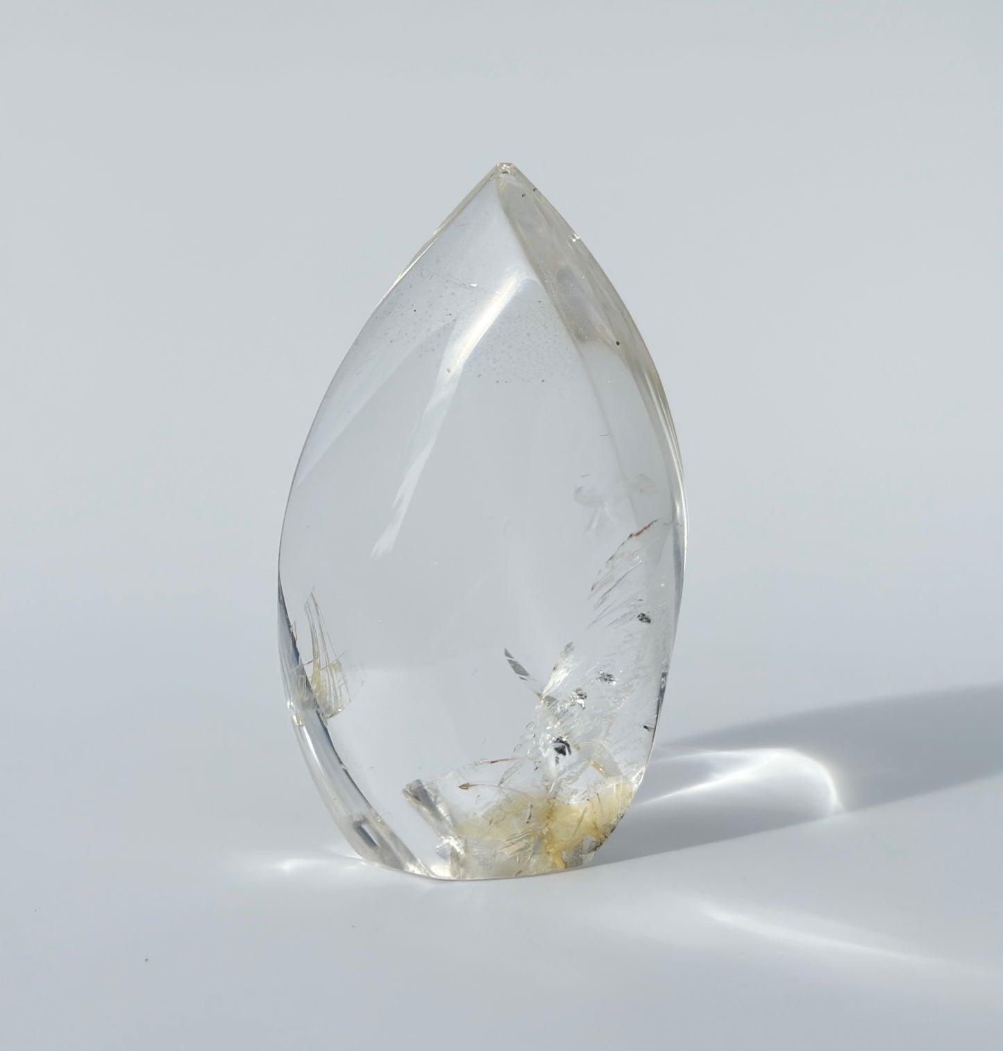 Clear Quartz Flame