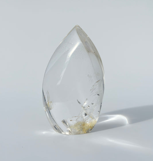 Clear Quartz Flame