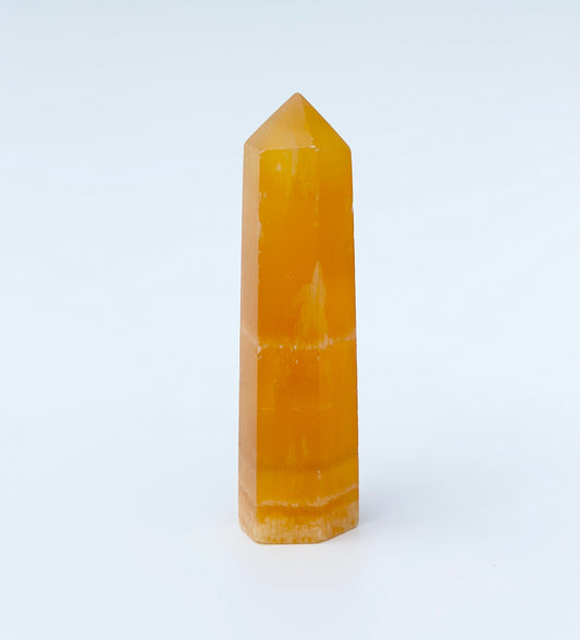 Orange Calcite Point