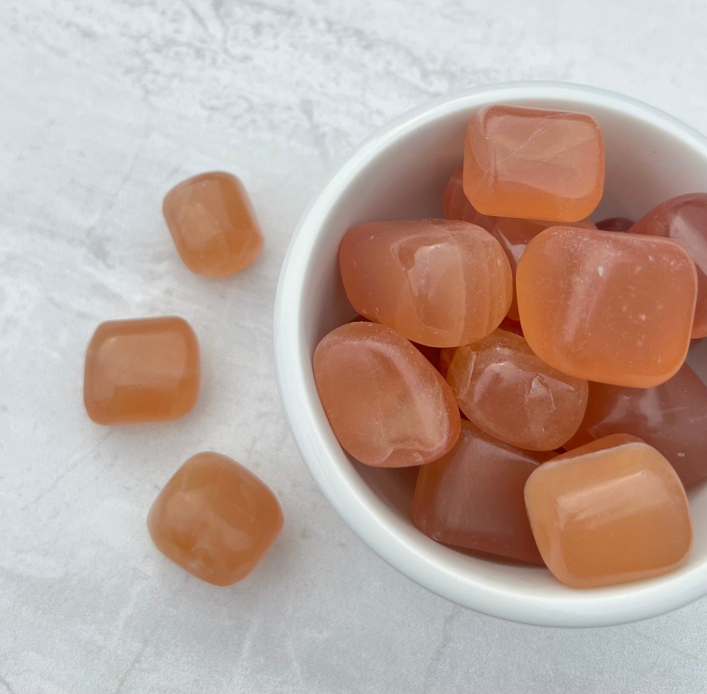 Honey Calcite Tumble